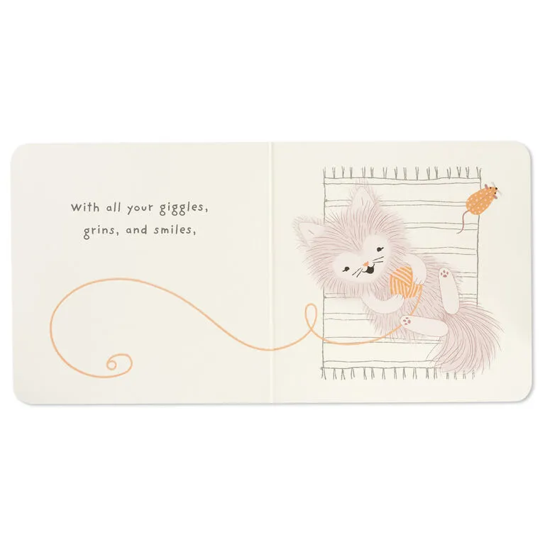 Hallmark MopTops Furry Cat Stuffed Animal With You Are So Fun Board Book - Image 6