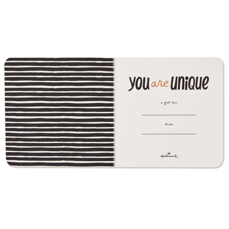 Hallmark MopTops Skunk Stuffed Animal With You Are Unique Board Book - Image 5