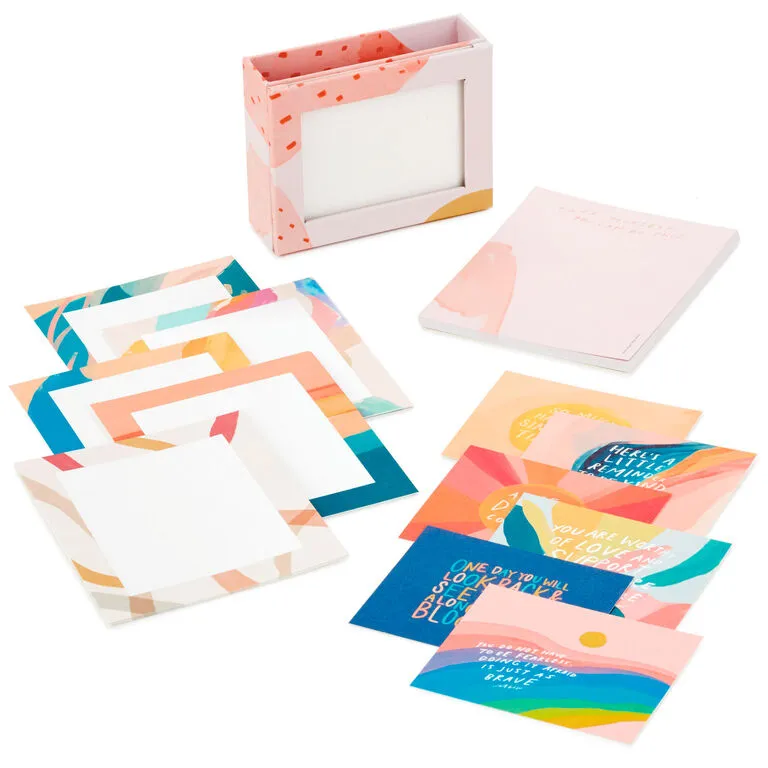 Hallmark Morgan Harper Nichols Art Prints, Notes And Memo Pad Set - Image 2