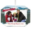 Hallmark Mountain Vacation Personalized Text And Photo Metal Ornament