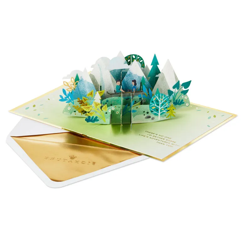 Hallmark Love Sharing Life's Adventure With You 3D Pop-Up Love Card - Image 2