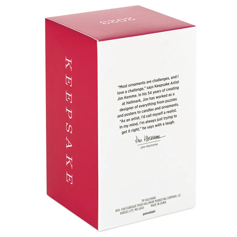 Hallmark Disney Beauty And The Beast A Mother's Love Porcelain Ornament - Image 5