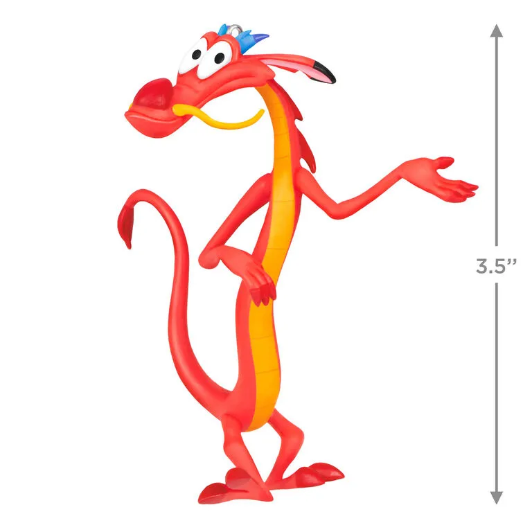 Hallmark Disney Mulan Mushu Ornament - Image 3