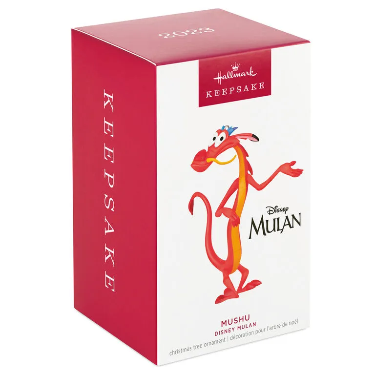 Hallmark Disney Mulan Mushu Ornament - Image 4