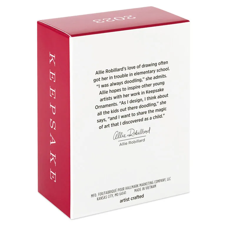 Hallmark My First Christmas Snowman 2023 Ornament - Image 5