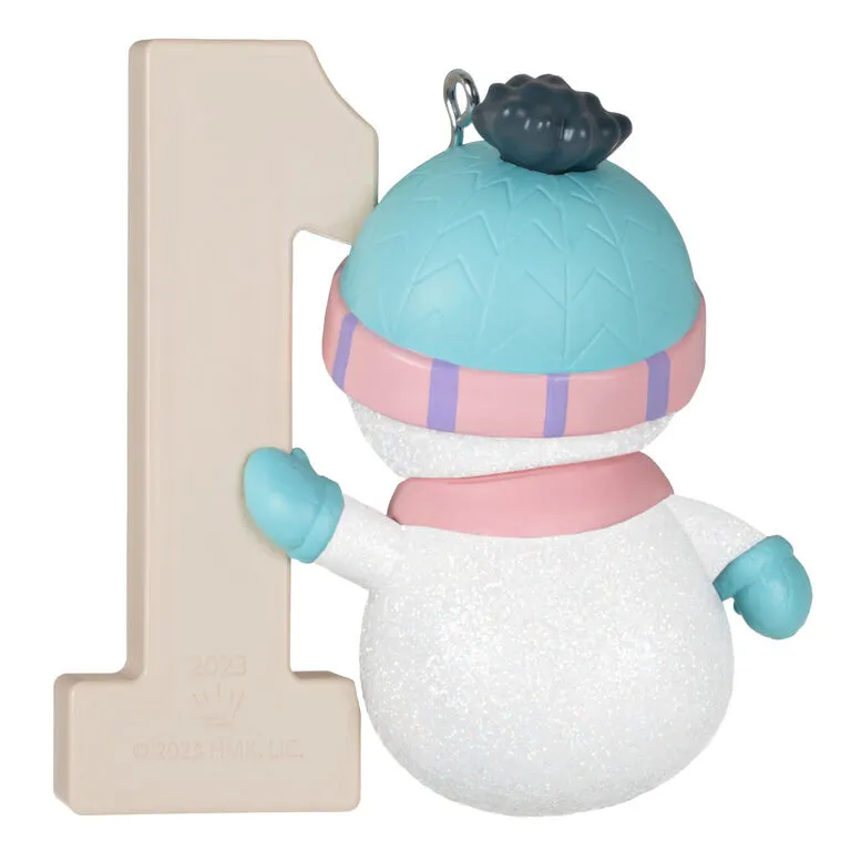 Hallmark My First Christmas Snowman 2023 Ornament - Image 6