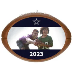 Hallmark NFL Football Dallas Cowboys Text And Photo Personalized Ornament