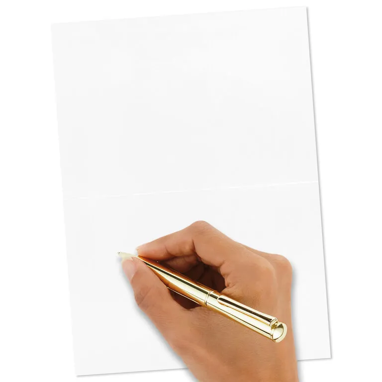 Hallmark Bulk Navy And Gold Assorted Blank Thank-You Notes, Box Of 120 - Image 5