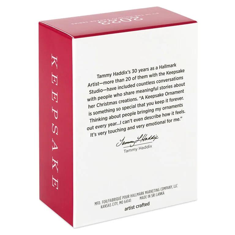 Hallmark Holiday Parade Nello's Music Shop Truck 2023 Ornament - Image 5