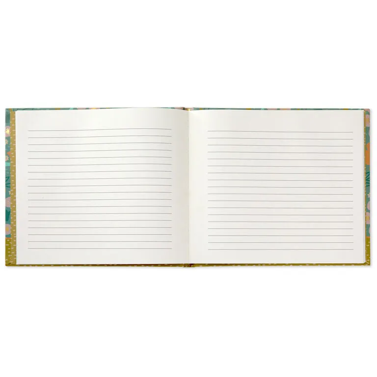 Hallmark Mod Floral Pattern Guest Book - Image 3