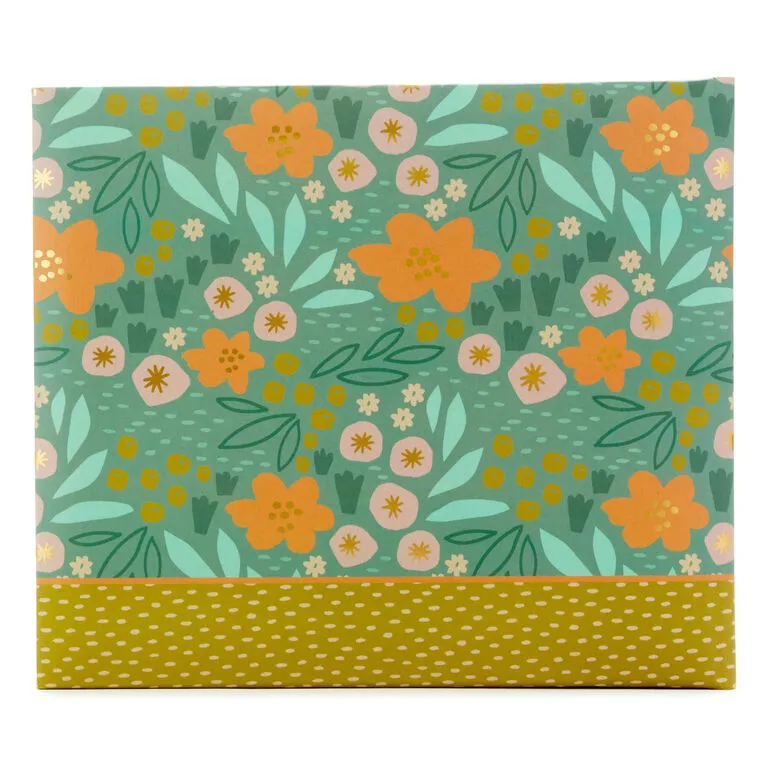 Hallmark Mod Floral Pattern Guest Book - Image 4