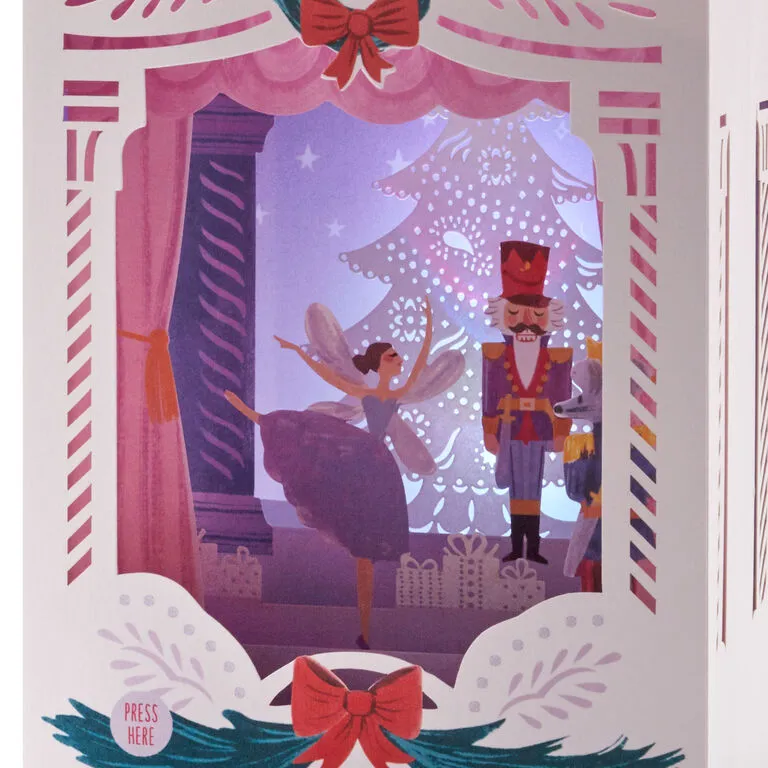 Hallmark Nutcracker Musical 3D Pop-Up Christmas Card With Light - Image 6