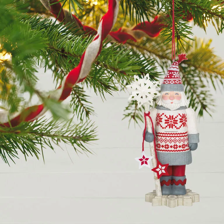 Hallmark Noble Nutcrackers Snowfall Prince Ornament - Image 2