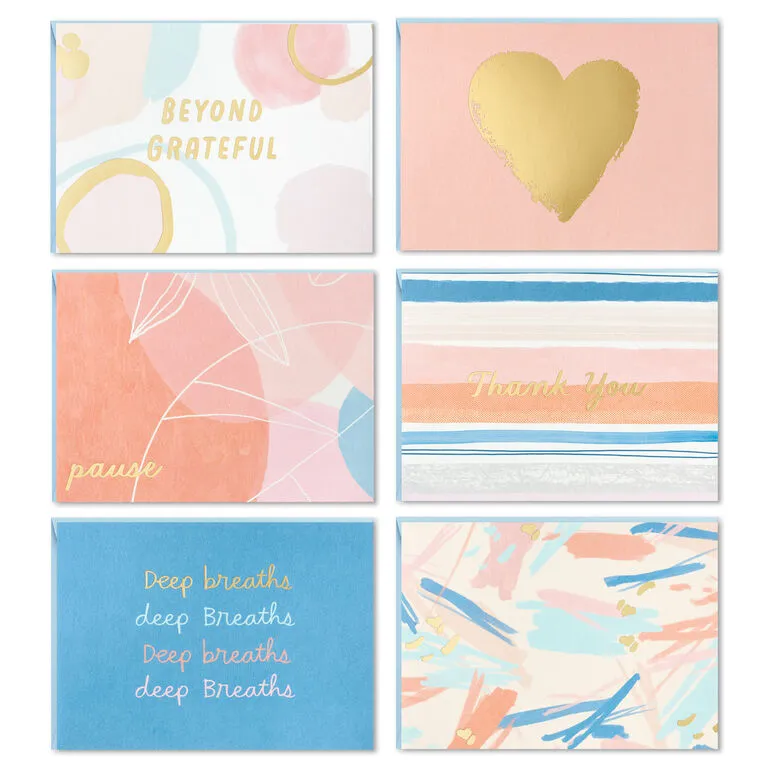 Hallmark Painted Pastels Assorted Blank Note Cards, Box Of 24 - Image 2