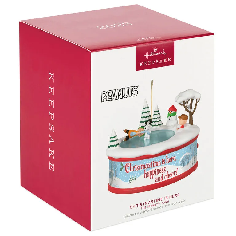 Hallmark The Peanuts® Gang Christmastime Is Here Musical Ornament With Motion - Image 4