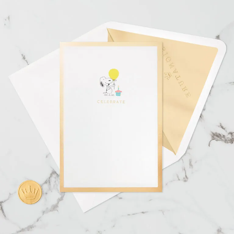 Hallmark PeanutsĀ® Gang Celebrating You 3D Pop-Up Birthday Card - Image 6