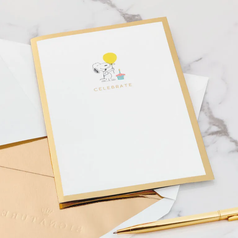 Hallmark PeanutsĀ® Gang Celebrating You 3D Pop-Up Birthday Card - Image 7