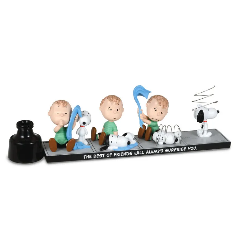 Hallmark The PeanutsĀ® Gallery Best Friends Linus And Snoopy Limited Edition Figurine