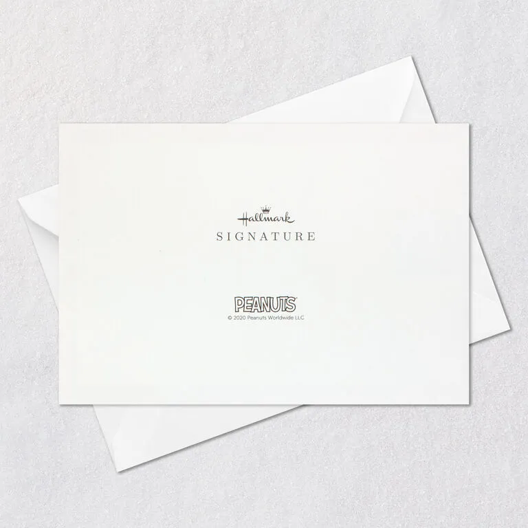 Hallmark PeanutsĀ® Snoopy Joy To The World 3D Pop-Up Christmas Card - Image 8