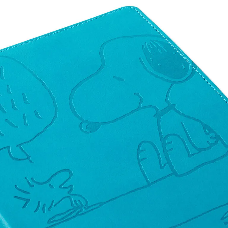 Hallmark Peanuts® Snoopy And Woodstock Faux Leather Notebook - Image 5
