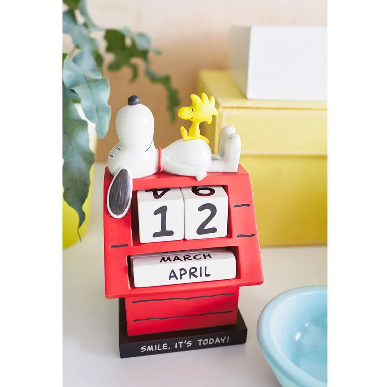 Hallmark PeanutsĀ® Snoopy Smile Perpetual Calendar - Image 2