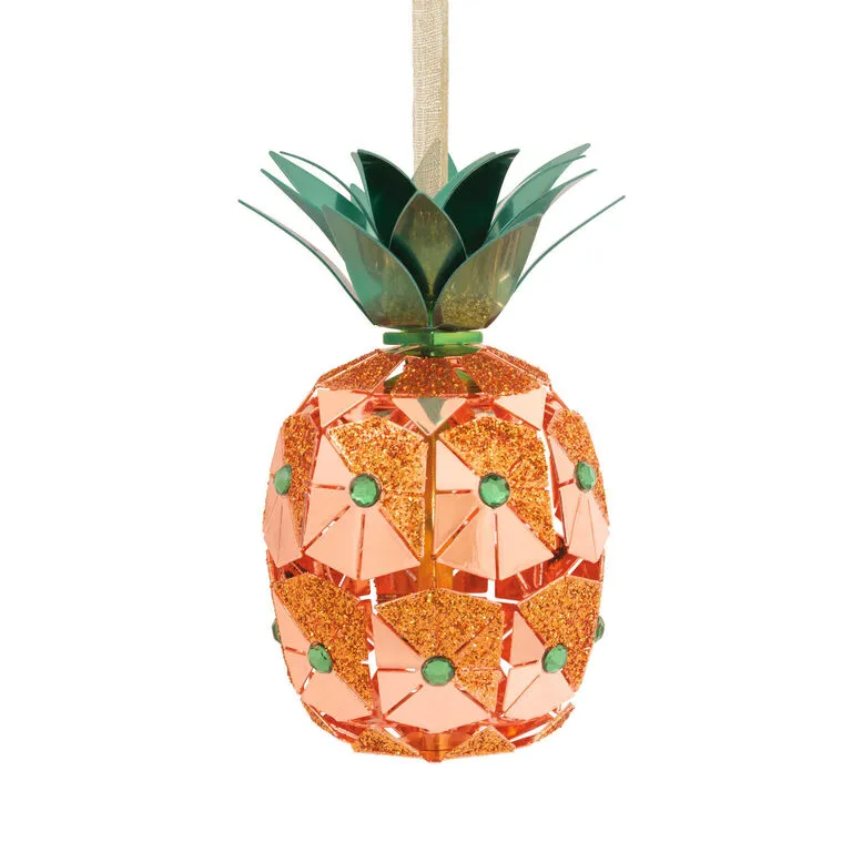 Pineapple Premium Metal Hallmark Ornament - Image 4