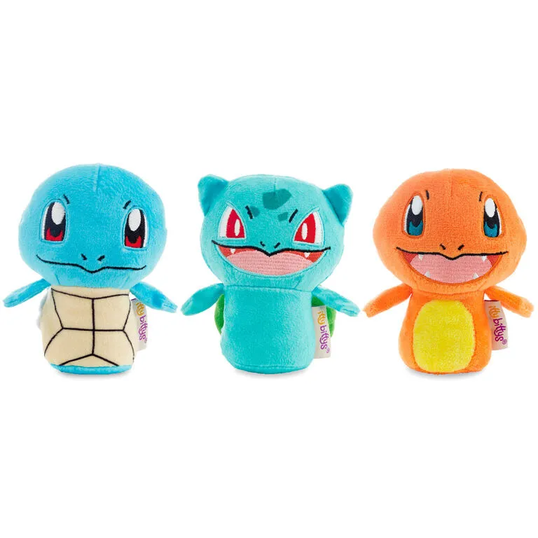 Hallmark Itty Bittys® Pokémon Plush Collector Set Of 3