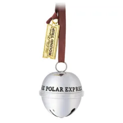 Hallmark The Polar Express⢠Santa's Sleigh Bell 2023 Metal Ornament