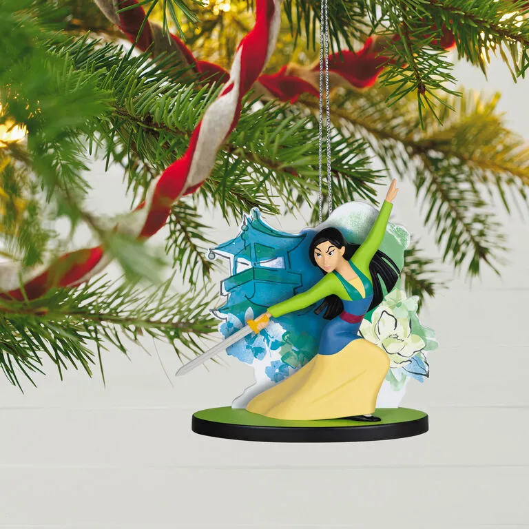 Hallmark Disney Mulan 25th Anniversary Heart Of A Warrior Ornament - Image 2