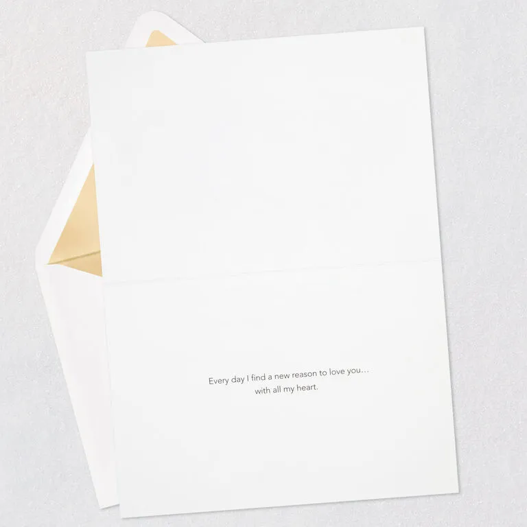 Hallmark With All My Heart Quilled Paper Handmade Love Card - Image 3