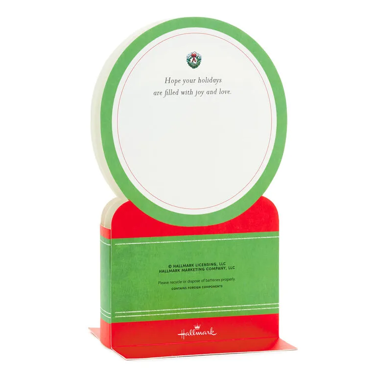 Hallmark Red Truck Snow Globe Musical 3D Pop-Up Christmas Card With Motion - Image 2