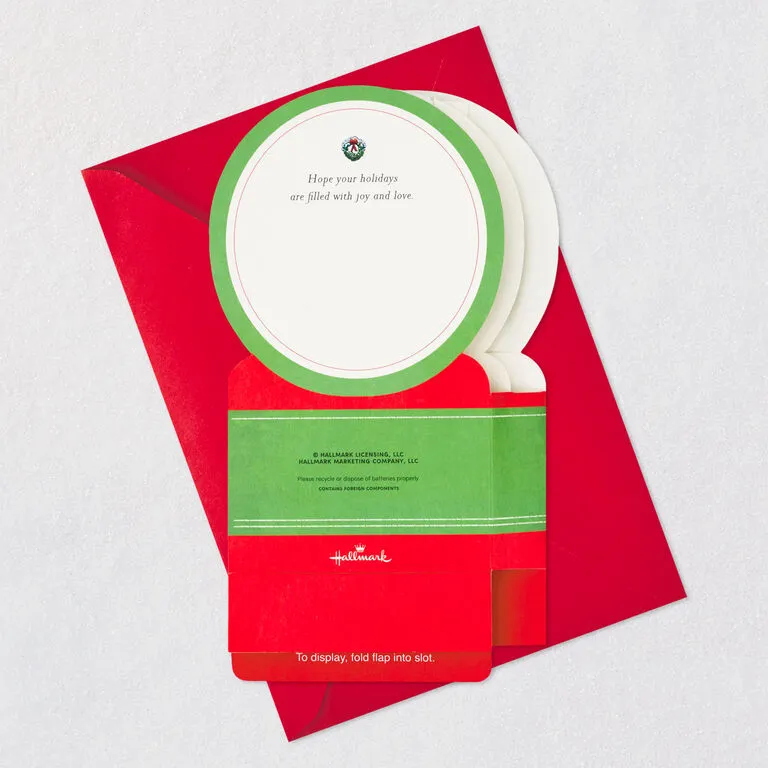 Hallmark Red Truck Snow Globe Musical 3D Pop-Up Christmas Card With Motion - Image 8