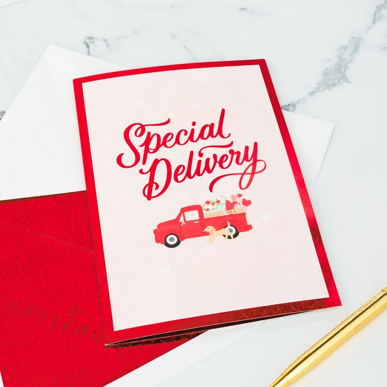 Hallmark Special Delivery 3D Pop-Up Valentine's Day Card - Image 7