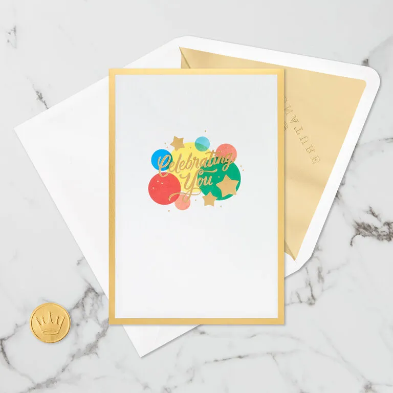 Hallmark Celebrating You Red Truck And Banner 3D Pop-Up Birthday Card - Image 6