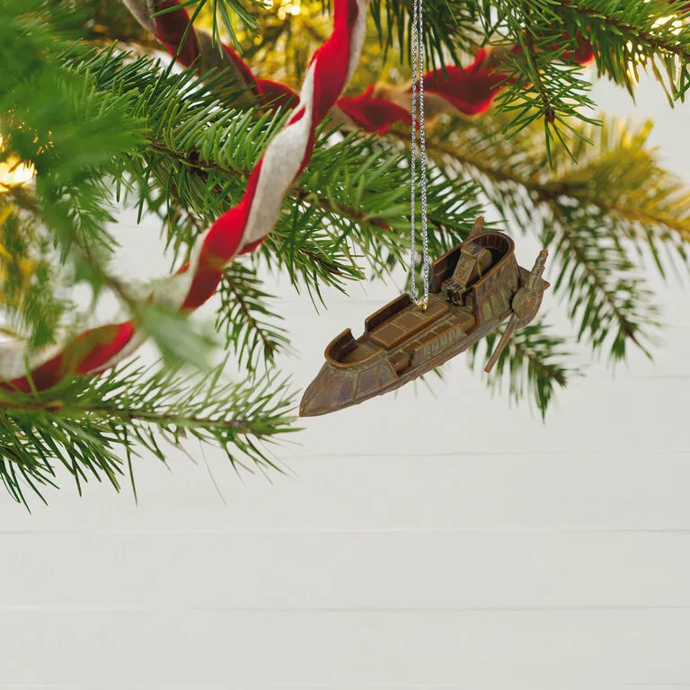 Hallmark Star Wars: Return Of The Jedi™ Desert Skiff™ Ornament - Image 2