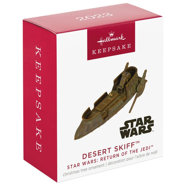 Hallmark Star Wars: Return Of The Jedi™ Desert Skiff™ Ornament - Image 4