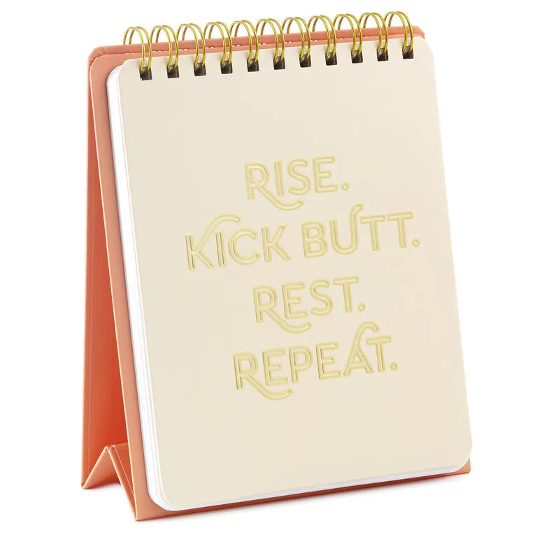 Hallmark Kick Butt, Repeat Easel Notebook - Image 2
