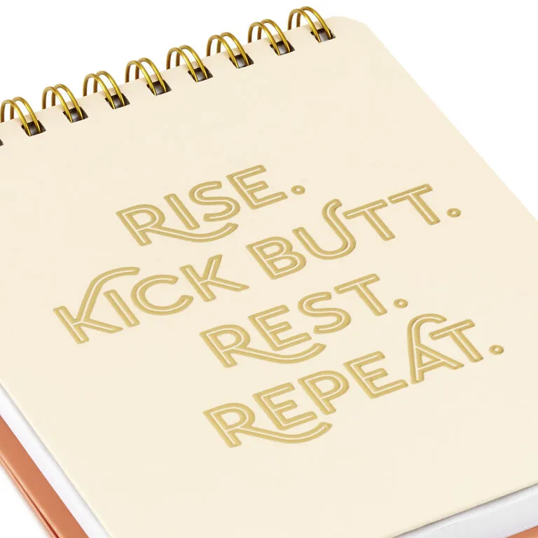 Hallmark Kick Butt, Repeat Easel Notebook - Image 7