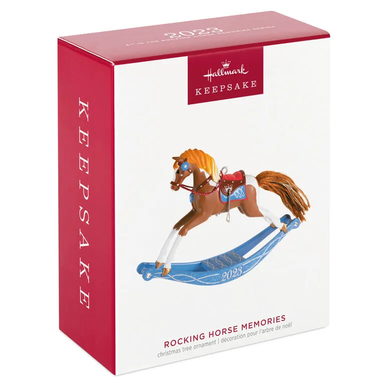 Hallmark Rocking Horse Memories 2023 Ornament - Image 4