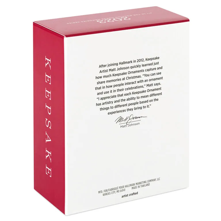 Hallmark Rocking Horse Memories 2023 Ornament - Image 5