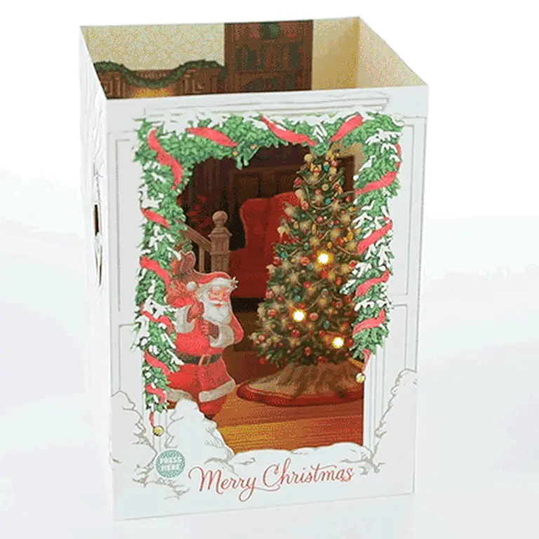 Hallmark Spirit Of Christmas Musical 3D Pop-Up Christmas Card With Light - Image 2