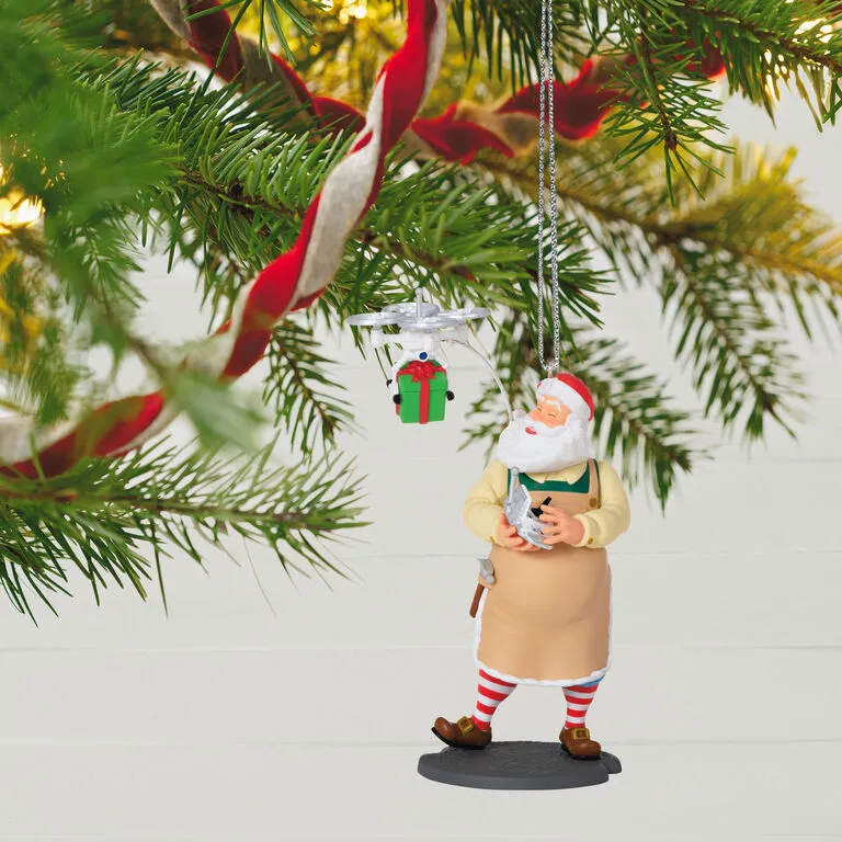 Hallmark Toymaker Santa Ornament - Image 2