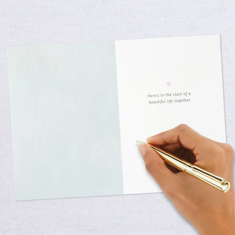 Hallmark Happily Ever After Quilled Paper Handmade Wedding Card - Image 6