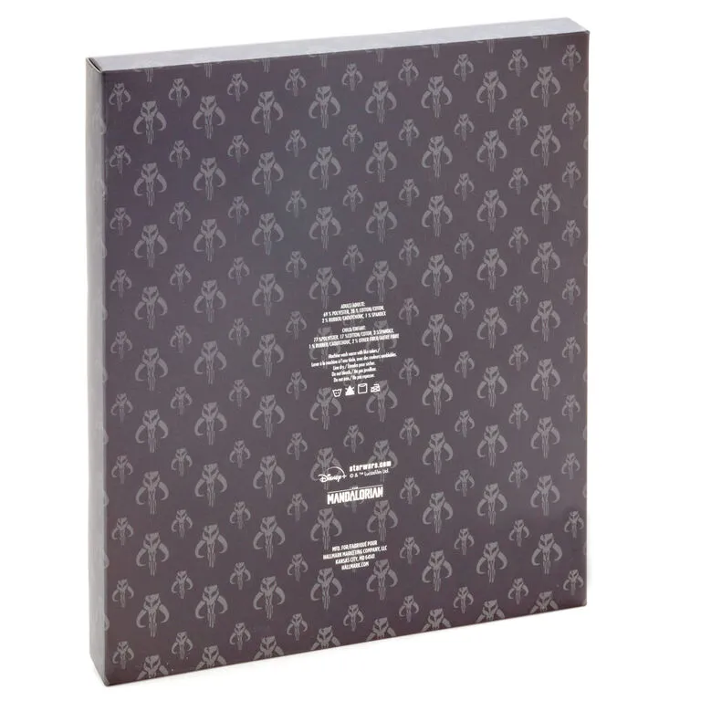 Hallmark Star Wars: The Mandalorian™ And Grogu™ Adult And Child Novelty Crew Socks, Set Of 2 - Image 3