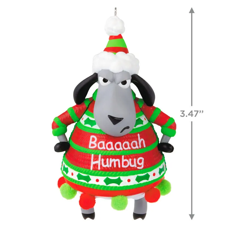 Hallmark Baaaaah Humbug! Ornament - Image 3