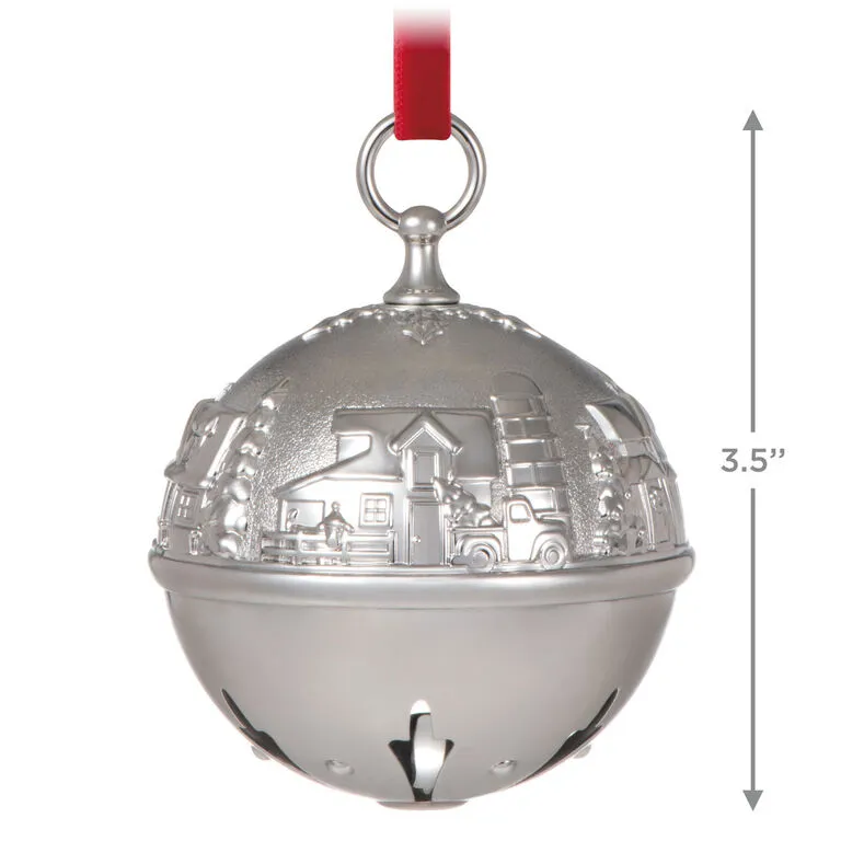 Hallmark Ring In The Season Metal Bell Ornament - Image 3