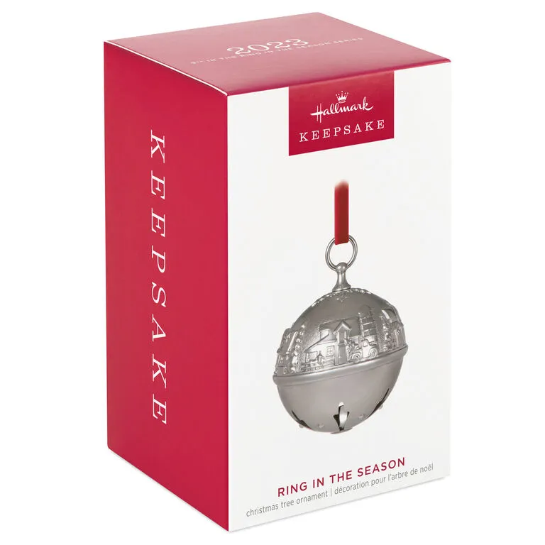 Hallmark Ring In The Season Metal Bell Ornament - Image 4