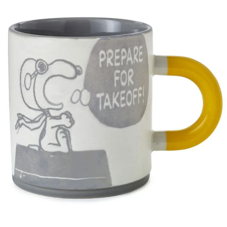 Hallmark PeanutsĀ® Flying Ace Snoopy Mug, 15 Oz.