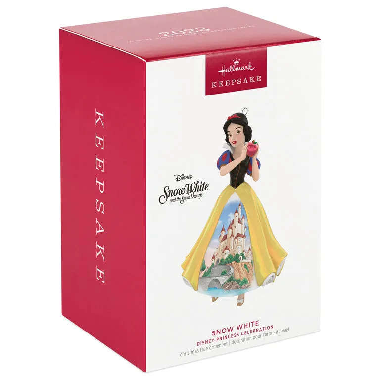Hallmark Disney Princess Celebration Snow White Porcelain Ornament - Image 4