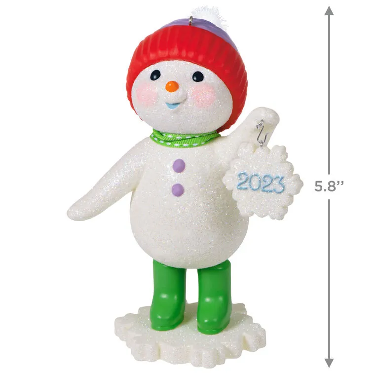 Hallmark Sweet Snowman 2023 Ornament - Image 3